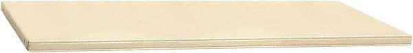 Tennsco - Light Gray, Steel, Cabinet Shelf - 48" Wide x 24" Deep Body - USA Tool & Supply