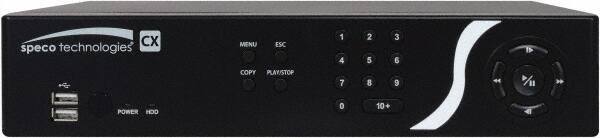 Speco - Security Camera Recorders Type: 4 Channel Digital Video Recorder with 500GB Hard Drive Hard Drive Size: 500GB - USA Tool & Supply