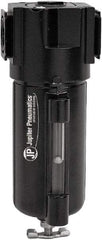 PRO-SOURCE - 100 CFM Oil/Water Condensate Separation Filter - 1/2" 250 psi, Manual Drain - USA Tool & Supply