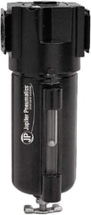 PRO-SOURCE - 75 CFM Oil/Water Condensate Separation Filter - 3/8" 250 psi, Manual Drain - USA Tool & Supply