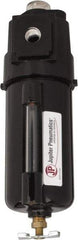 PRO-SOURCE - 45 CFM Oil Removal Filter - 3/8" 250 psi, Manual Drain - USA Tool & Supply