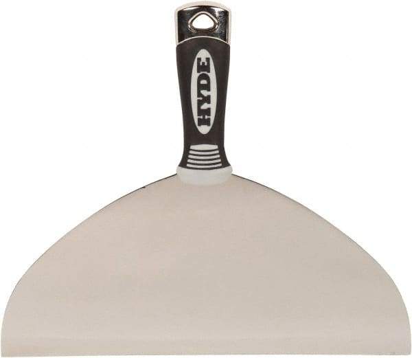 Hyde Tools - 10" Wide Flexible Blade Stainless Steel Joint Knife - Flexible, Plastic Handle - USA Tool & Supply