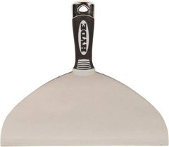 Hyde Tools - 10" Wide Flexible Blade Stainless Steel Joint Knife - Flexible, Plastic Handle - USA Tool & Supply