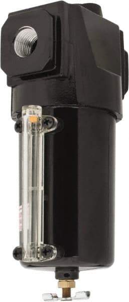 PRO-SOURCE - 83 CFM Oil Removal Filter - 1/2" 250 psi, Manual Drain - USA Tool & Supply