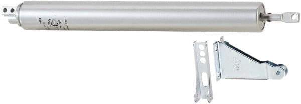 National Mfg. - 11-1/4" Closer Body Length, Storm & Screen Door Closer Manual Damper - Alumite Finish - USA Tool & Supply