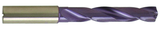 19/64 Dia. - Carbide HP 5xD Drill-140° Point-Coolant-nano-A - USA Tool & Supply