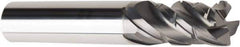 American Tool Service - 3/8", 4 Flute, Single End, Solid Carbide, 0.02" Corner Radius End Mill - 2-1/2" OAL, Right Hand Flute, 7/8" LOC, Right Hand Cut - USA Tool & Supply