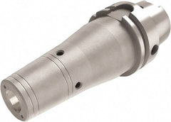 Seco - 20mm Hole Diam, HSK63A Taper Shank Shrink Fit Tool Holder & Adapter - 5.118" Projection, 1.732" Nose Diam, 2.067" Clamping Depth, 35,000 RPM, Through Coolant - Exact Industrial Supply