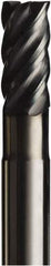 Seco - 16mm, 5 Flute, Single End, Solid Carbide, 4mm Corner Radius End Mill - 100mm OAL, 42° Helix, Right Hand Flute, 32mm LOC, Right Hand Cut, 45mm Extended Reach - USA Tool & Supply