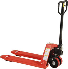 Vestil - 5,500 Lb Capacity, 7-3/4" Lift Economy Pallet Truck - 2-7/8" Min Lift Height, 36" Fork Length x 20" Fork Width, 20" Overall Width - USA Tool & Supply