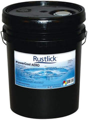 Rustlick - Rustlick Ultracut Aero/PowerCool Aero, 5 Gal Pail Cutting & Grinding Fluid - Water Soluble, For Machining - USA Tool & Supply