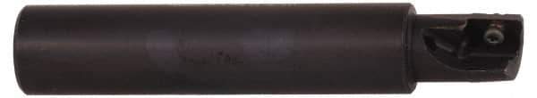 Kennametal - 1-1/4" Cut Diam, 0.392" Max Depth of Cut, 1-1/4" Shank Diam, 8" OAL, Indexable Square Shoulder End Mill - EC10.., EP10.. Inserts, Cylindrical Shank, 0° Lead Angle, Through Coolant - USA Tool & Supply