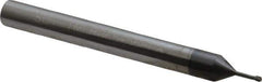 Scientific Cutting Tools - #2-56 UNC, 0.065" Cutting Diam, 3 Flute, Solid Carbide Helical Flute Thread Mill - Internal Thread, 0.2" LOC, 2-1/2" OAL, 1/4" Shank Diam - USA Tool & Supply