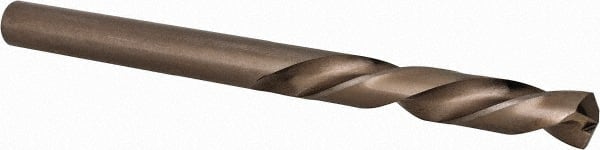 Cle-Line - 1/4" Cobalt, 135° Point, Straight Shank Maintenance Drill Bit - USA Tool & Supply