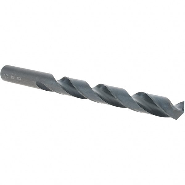 Cle-Line - 1/2" 135° High Speed Steel Jobber Drill - USA Tool & Supply