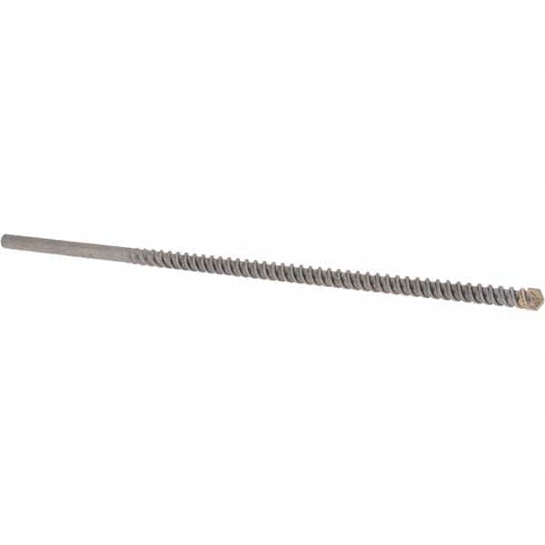 Cle-Line - 3/8" Carbide-Tipped Fast Spiral Drill Bit - USA Tool & Supply