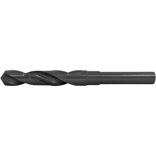 Cle-Force - 61/64" Drill, 118° Point, High Speed Steel Silver Deming & Reduced Shank Drill Bit - USA Tool & Supply