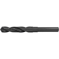 Cle-Force - 61/64" Drill, 118° Point, High Speed Steel Silver Deming & Reduced Shank Drill Bit - USA Tool & Supply
