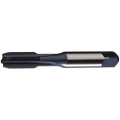 Cleveland - M12x1.75 Modified Bottoming RH 6H D6 Oxide Powdered Metal 4-Flute Straight Flute Machine Tap - Exact Industrial Supply