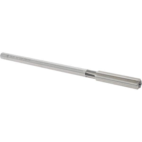 Cleveland - 10mm High Speed Steel 6 Flute Chucking Reamer - USA Tool & Supply
