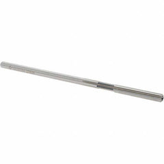 Cleveland - 5mm High Speed Steel 6 Flute Chucking Reamer - Straight Flute, Straight Shank, 31.75mm Flute Length, 127mm OAL - USA Tool & Supply