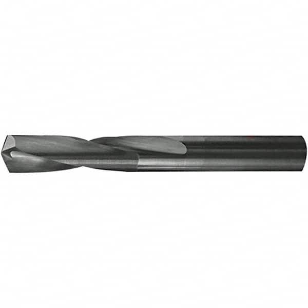 Chicago-Latrobe - 19/64" 118° Spiral Flute Solid Carbide Screw Machine Drill Bit - USA Tool & Supply