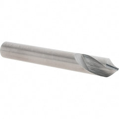 Chicago-Latrobe - 1/2" Body Diam, 90°, 3-3/4" OAL, Solid Carbide Spotting Drill - USA Tool & Supply