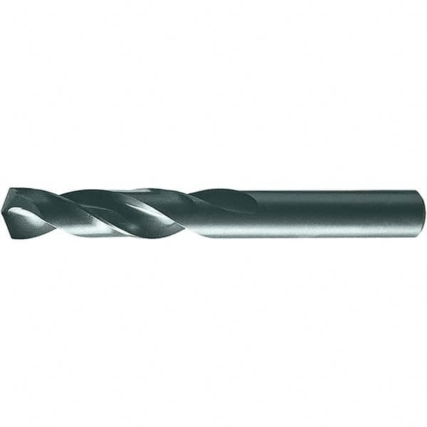 Cle-Force - 7/16" 135° Spiral Flute High Speed Steel Screw Machine Drill Bit - USA Tool & Supply