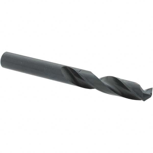 Cle-Force - Letter E (1/4) 135° Spiral Flute High Speed Steel Screw Machine Drill Bit - USA Tool & Supply