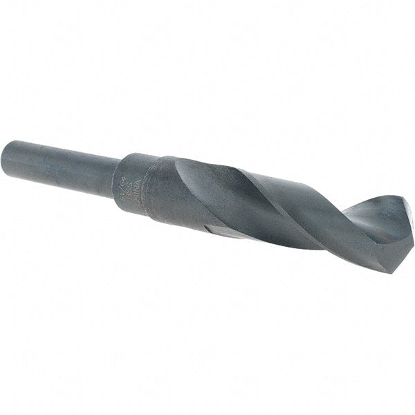 Cle-Force - 51/64" Drill, 118° Point, High Speed Steel Silver Deming & Reduced Shank Drill Bit - USA Tool & Supply