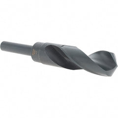 Cle-Force - 1" Drill, 118° Point, High Speed Steel Silver Deming & Reduced Shank Drill Bit - USA Tool & Supply