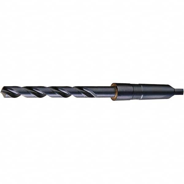 Cle-Force - 29/64", 1MT 118° Point High Speed Steel Taper Shank Drill Bit - USA Tool & Supply