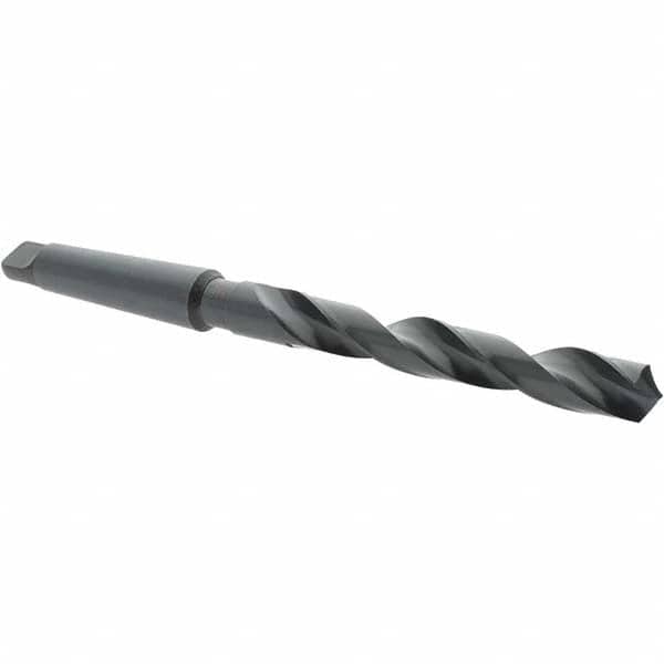 Cle-Force - 13/16", 3MT 118° Point High Speed Steel Taper Shank Drill Bit - USA Tool & Supply