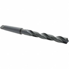 Cle-Force - 13/16", 3MT 118° Point High Speed Steel Taper Shank Drill Bit - USA Tool & Supply