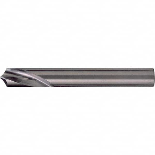 Chicago-Latrobe - 1/4" Body Diam, 120°, 2-1/2" OAL, Solid Carbide Spotting Drill - USA Tool & Supply