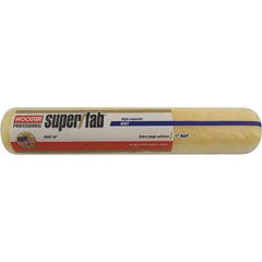 Wooster Brush - 1" Nap, 18" Wide Paint Roller - Rough Texture, Synthetic Knit - USA Tool & Supply