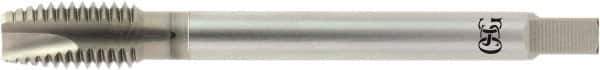 OSG - 5/16-24 UNF, 3 Flute, HR Finish, Powdered Metal Spiral Point Tap - Plug Chamfer, Right Hand Thread, 2-15/16" OAL, 1-1/4" Thread Length, 0.381" Shank Diam, 2B Class of Fit, Series 337NI - Exact Industrial Supply