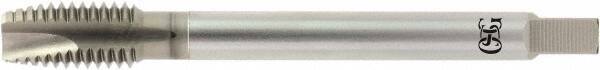 OSG - M3x0.50, 3 Flute, HR Finish, Powdered Metal Spiral Point Tap - Plug Chamfer, Right Hand Thread, 2-1/8" OAL, 0.168" Shank Diam, 6H Class of Fit, Series 338NI - Exact Industrial Supply