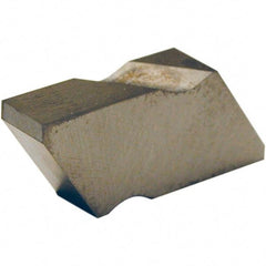 Tool-Flo - 4FLB Grade C3, 0.255" Cutting Width Carbide Grooving Insert - Right Hand - USA Tool & Supply