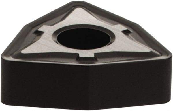 Seco - WNMG433 M5 Grade TK1001 Carbide Turning Insert - Trigon, 1/2" Inscr Circle, 0.188" Thick, 3/64" Corner Radius - USA Tool & Supply