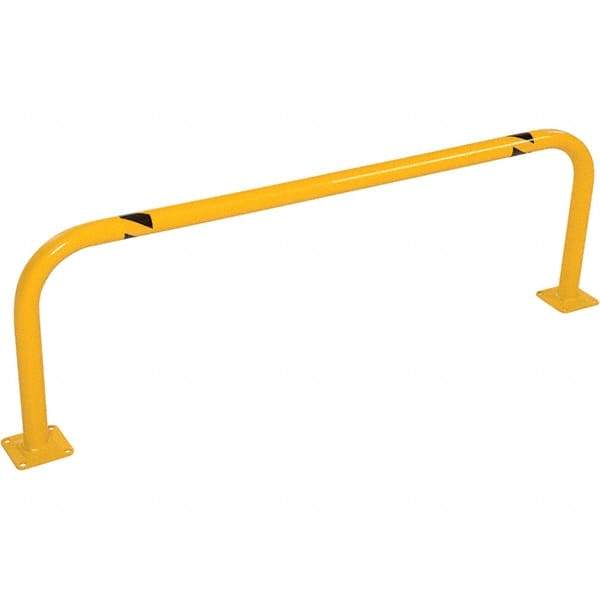 Vestil - 48" Long x 16-3/5" High, Rack Guard - Low Profile - USA Tool & Supply