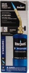 Bernzomatic - Propane & MAPP Torch Kits Type: Brass Torch Kit Fuel Type: Propane - USA Tool & Supply