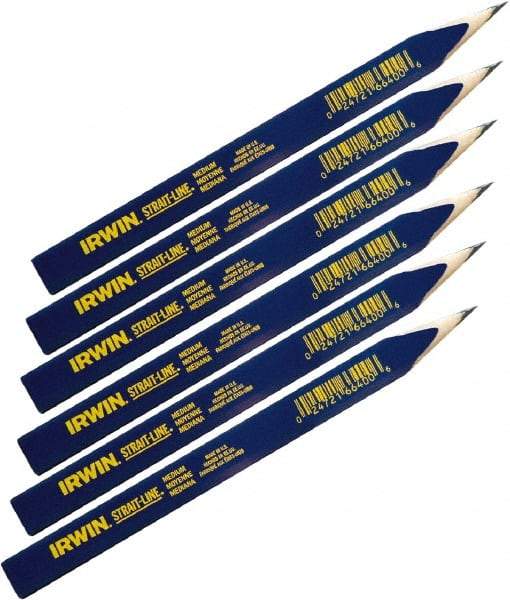 Irwin - Carpenter Pencils Type: Carpenter Pencil Material: Hard Lead - USA Tool & Supply