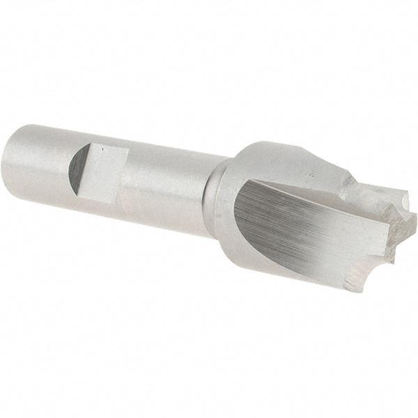Melin Tool - 3/16" Radius, 3/4" Mill Diam, 3 Flute Cobalt Corner Rounding End Mill - Single End, Uncoated, 3/8" Tip Diam, 3" OAL, 3/4" Shank Diam - USA Tool & Supply
