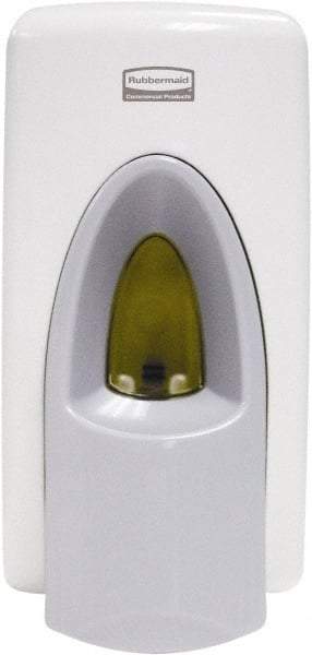 Rubbermaid - 400 mL Lotion Hand Soap Dispenser - Plastic, Wall Mounted, White - USA Tool & Supply