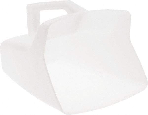 Rubbermaid - 64 oz White Polycarbonate Flat Bottom Scoop - USA Tool & Supply