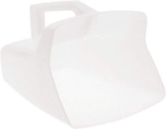 Rubbermaid - 64 oz White Polycarbonate Flat Bottom Scoop - USA Tool & Supply