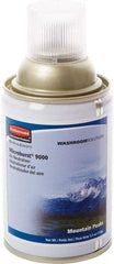 Rubbermaid - 5.3 oz Air Freshener Dispenser Aerosol Refill - Mountain Peaks, Compatible with Microburst 9000 Dispensers - USA Tool & Supply