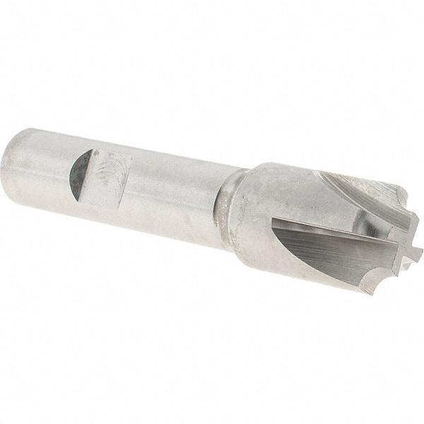 Melin Tool - 1/8" Radius, 5/8" Mill Diam, 4 Flute Cobalt Corner Rounding End Mill - Single End, Uncoated, 3/8" Tip Diam, 3" OAL, 1/2" Shank Diam - USA Tool & Supply
