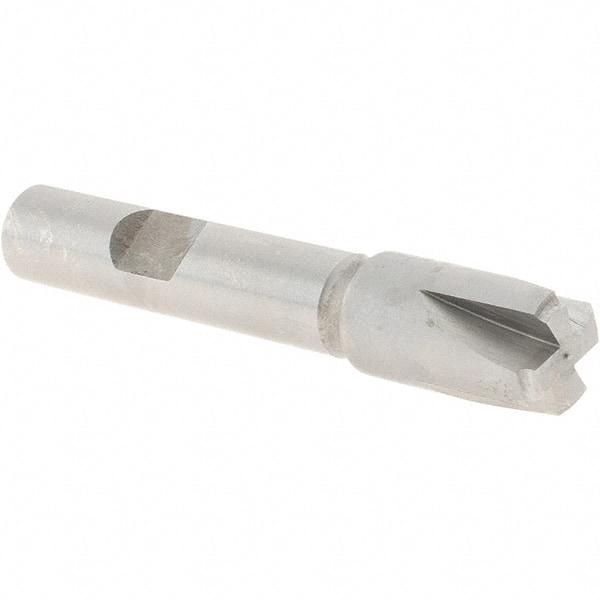 Melin Tool - 1/32" Radius, 7/16" Mill Diam, 4 Flute Cobalt Corner Rounding End Mill - Single End, Uncoated, 3/8" Tip Diam, 2-1/2" OAL, 7/16" Shank Diam - USA Tool & Supply